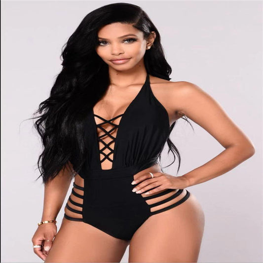 slimming one-piece hot sexy swimsuit